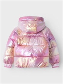 NAME IT Puffer Jakke Malan Moonlite Mauve